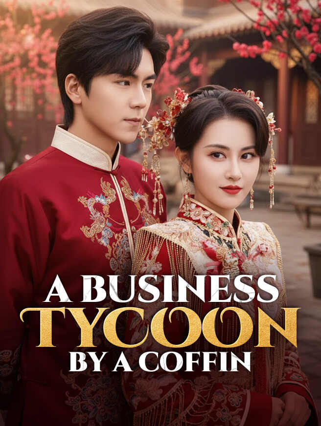 A Business Tycoon by a Coffin