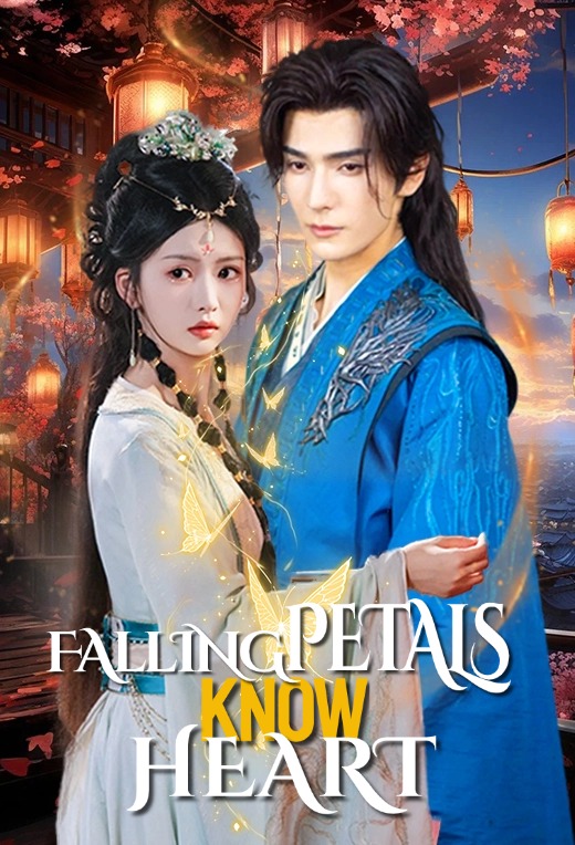 Falling petals know your heart.